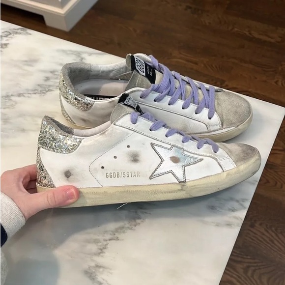 Golden goose super star shoes sz37/ us 7 - Picture 4 of 11